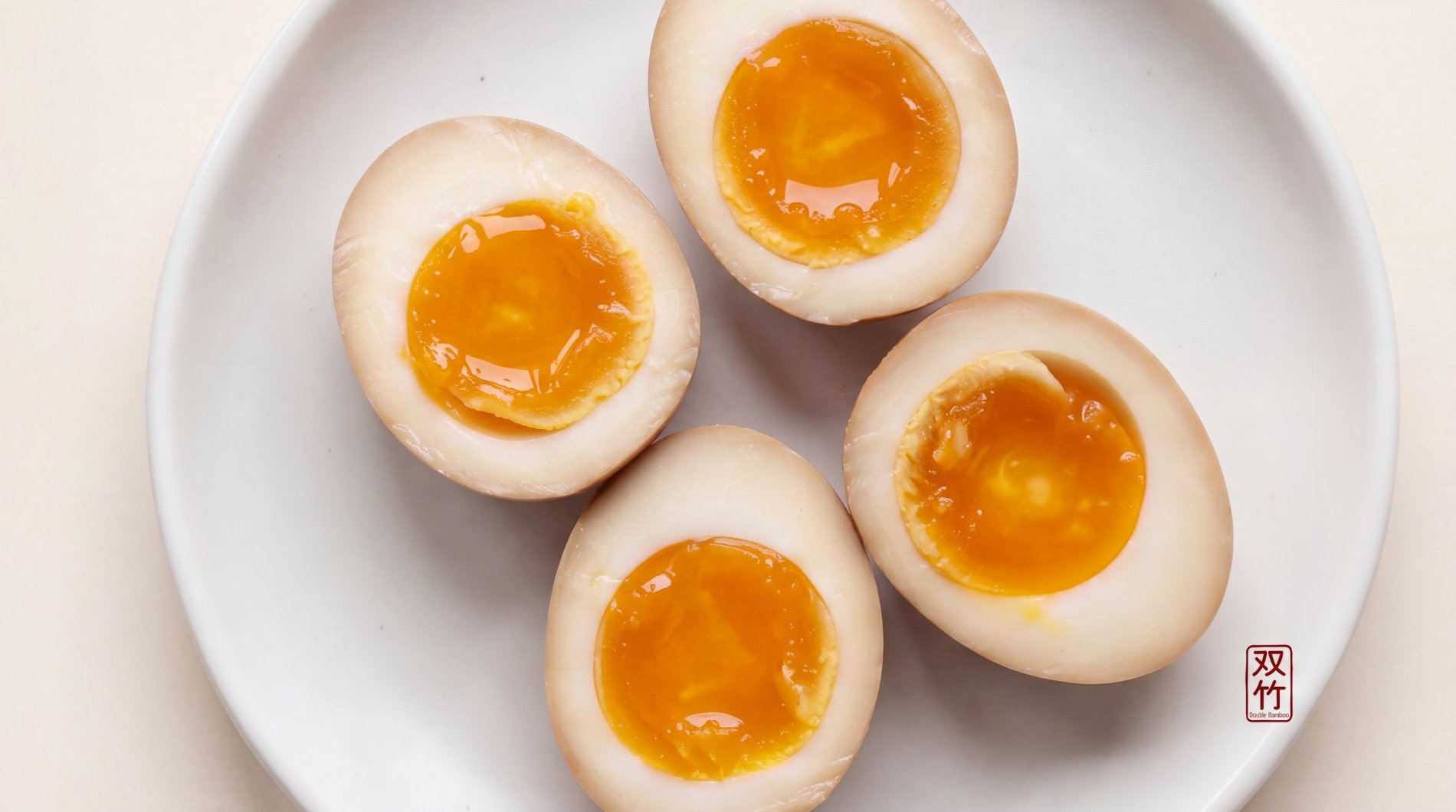 Jammy tamari-marinated eggs